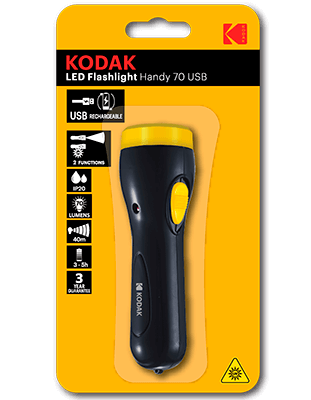 linterna recargable Kodak WORK 120 USB